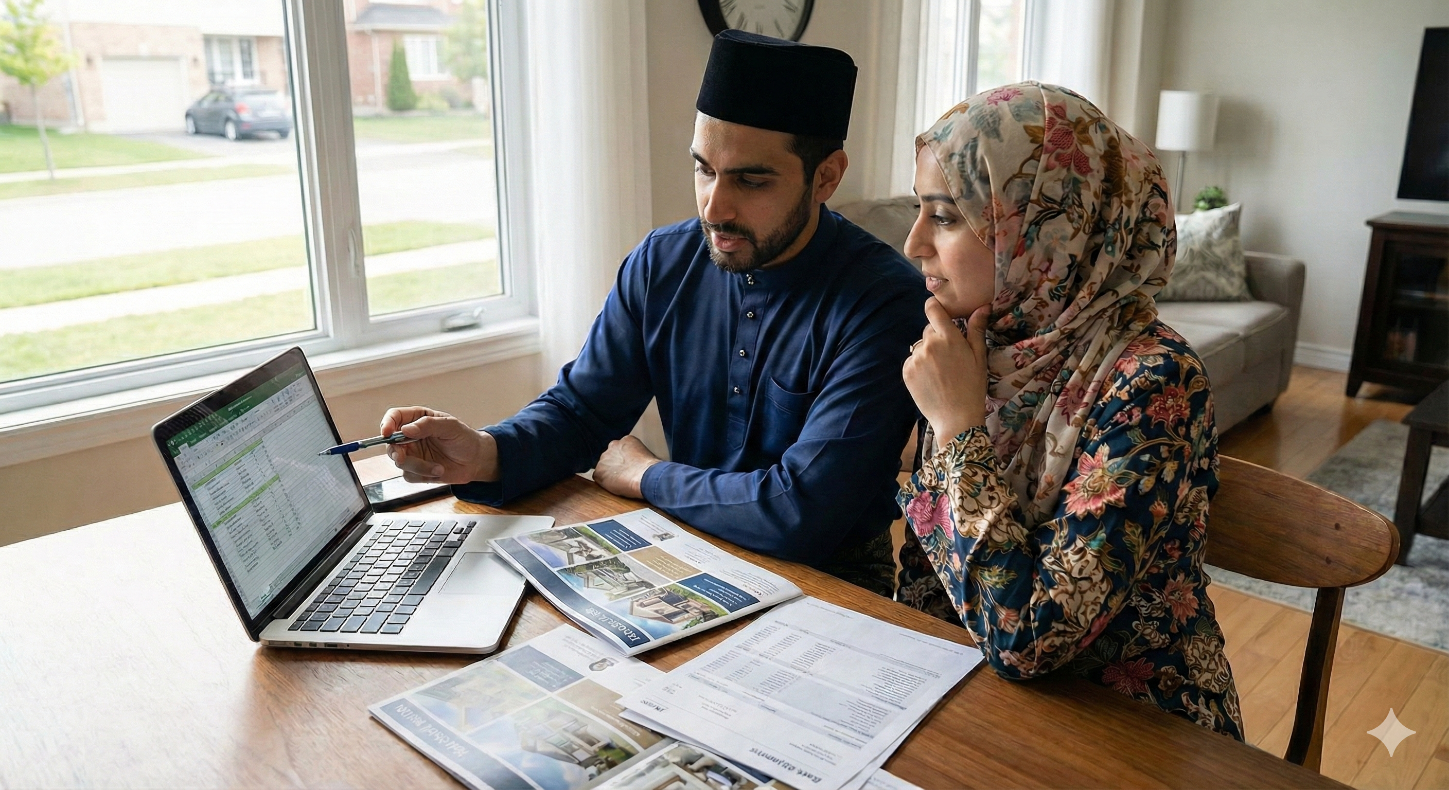 Pasangan berbincang mengenai harta sepencarian mereka